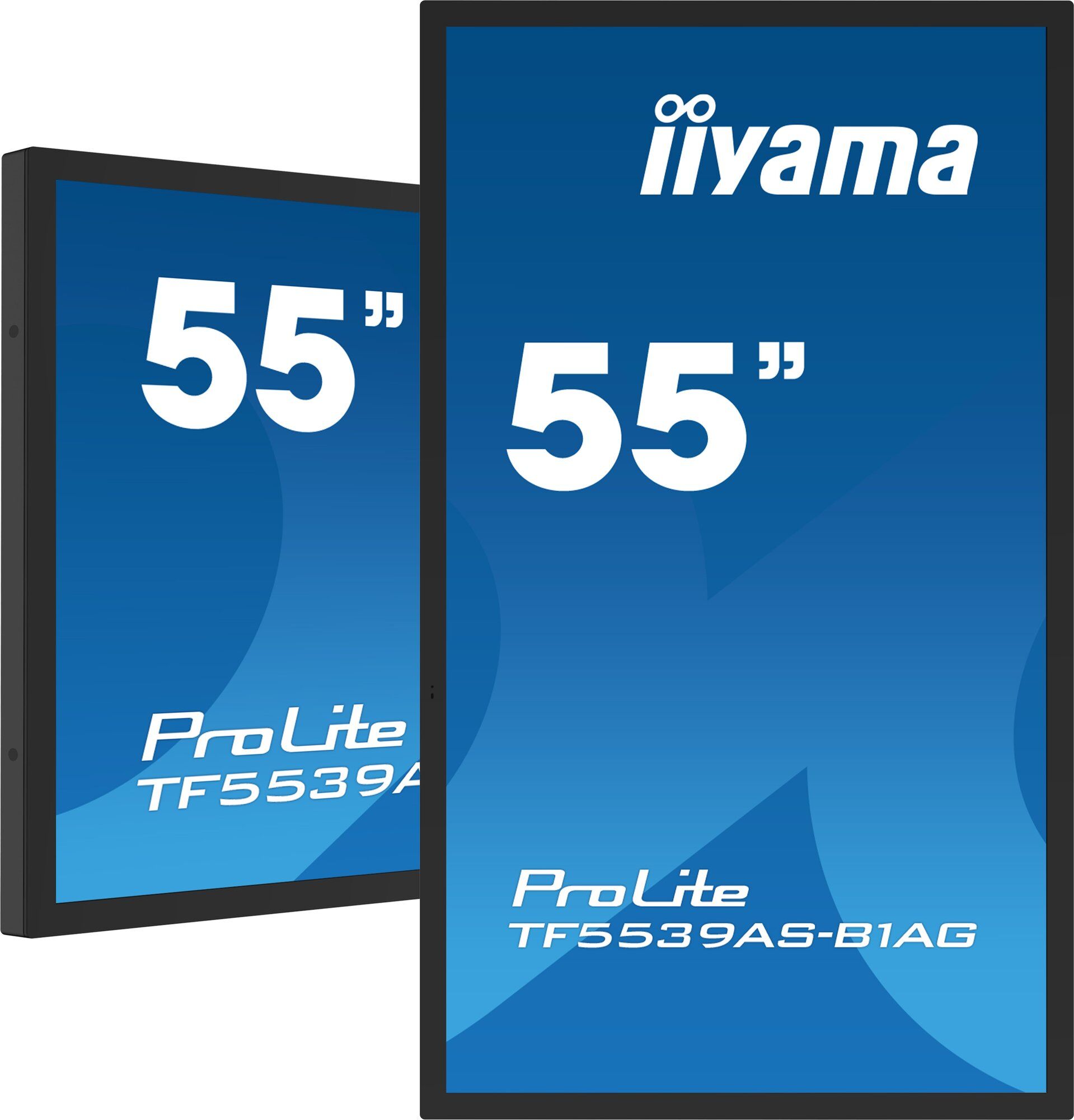 Iiyama ProLite TF5539AS-B1AG - 55" LED Backlit Display - Digital Signage with Built-in Media Player and Multi-touch Screen (Android) - 4K UHD (2160p) 3840 x 2160 - Black