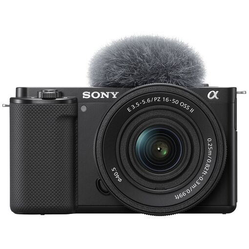 Kit Sony ZV-E10 con lente E 16-50mm II, Negro