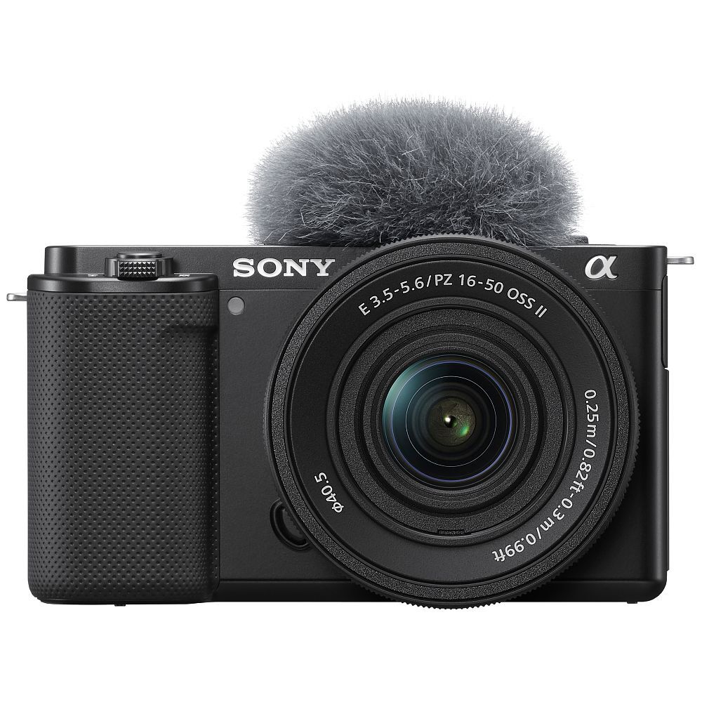 Sony ZV-E10 Camera Kit with E 16-50mm II Lens, Black