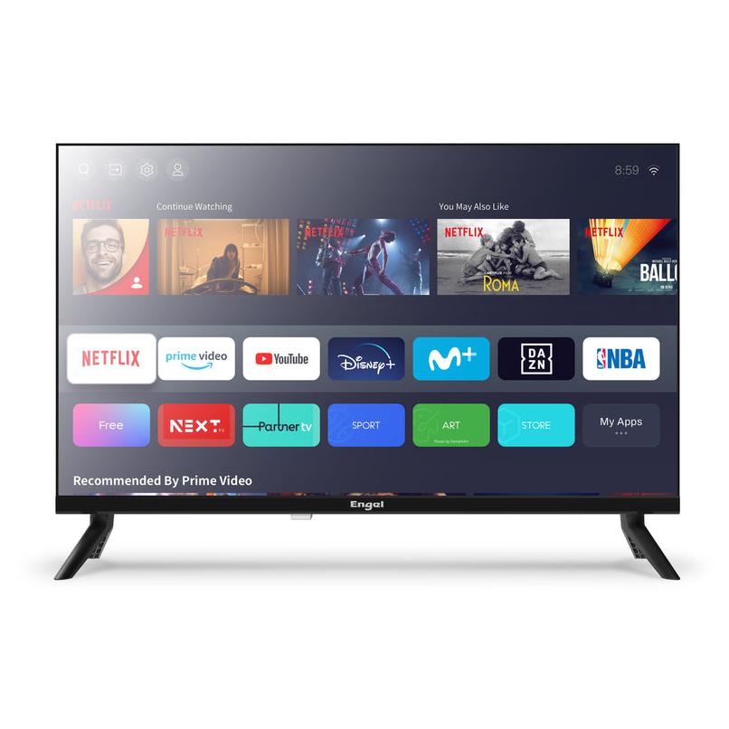 Engel LE 2486 SM 24-Inch HD Smart TV WiFi Black