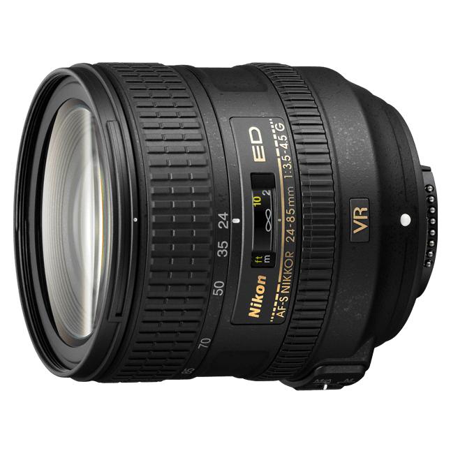 Nikon AF-S NIKKOR 24-85mm f/3.5-4.5G ED VR Black