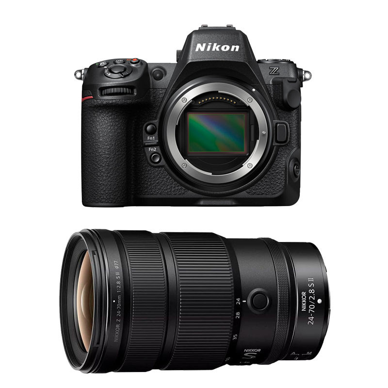 Nikon Z8 + NIKKOR Z 24-70mm f/2.8 S II Lens, 3-Year Warranty