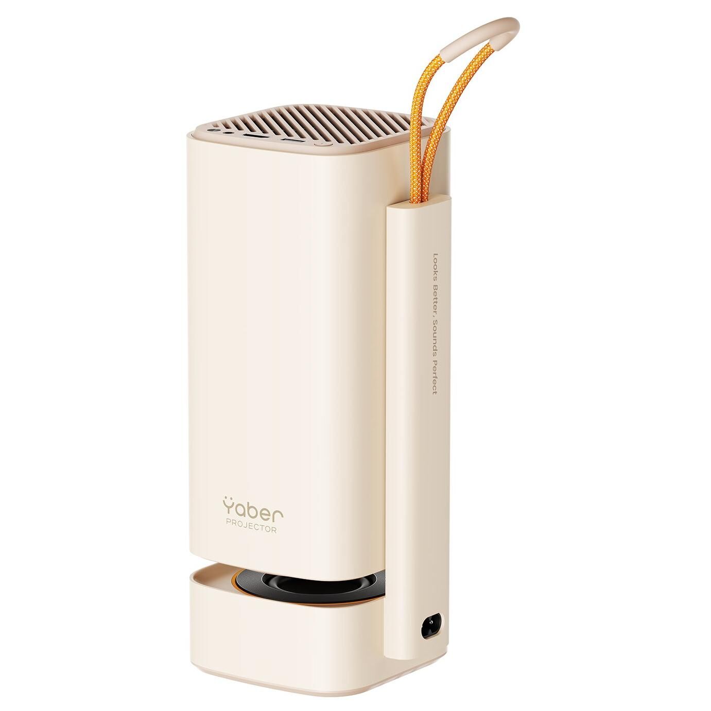 Proyector Yaber T1 Pro de enfoque estándar 220 lúmenes ANSI beige