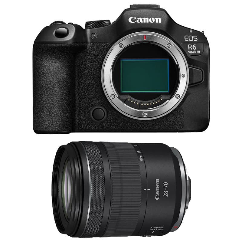 Canon EOS R6 Mark III + RF 28-70mm f/2.8 IS STM 3-Year Warranty