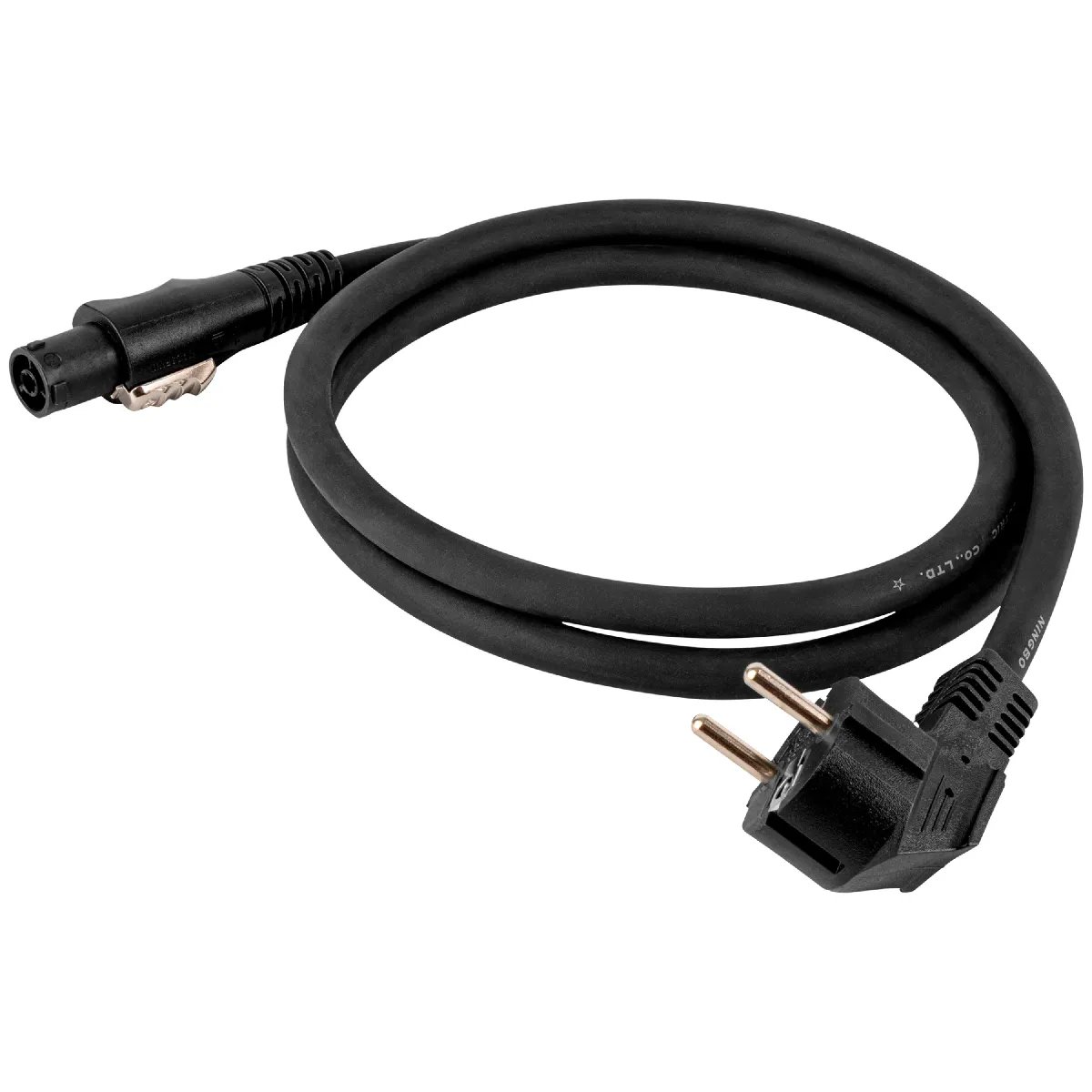 Cable de alimentación Dap Audio PowerCON TRUE1 a Schuko ángulo recto 3 x 2,5 mm² 1,5 m