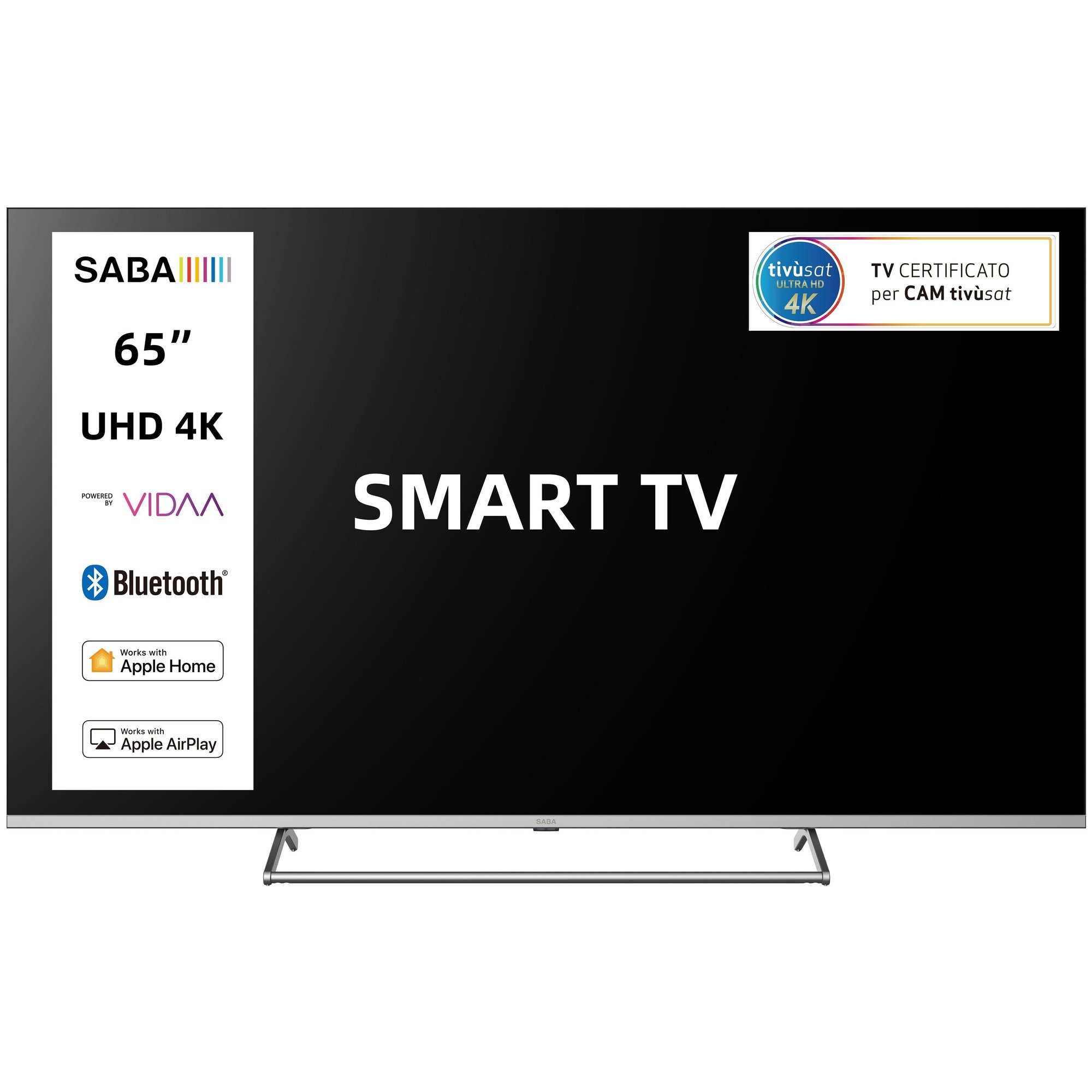 Saba 65-Inch 4K Smart TV