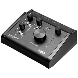 Korg MicroAUDIO 22 - Portable Digital Audio Workstation (16GB, Black)
