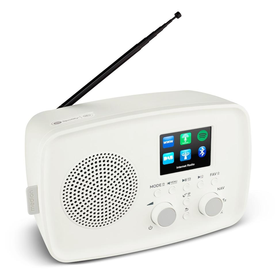 Medion Portable Internet Radio - White