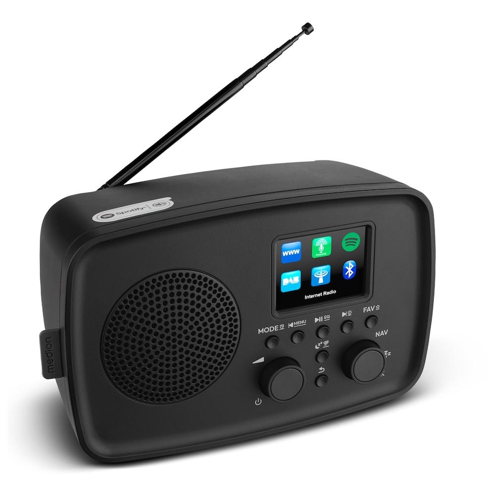 Medion Portable Internet Radio, Black