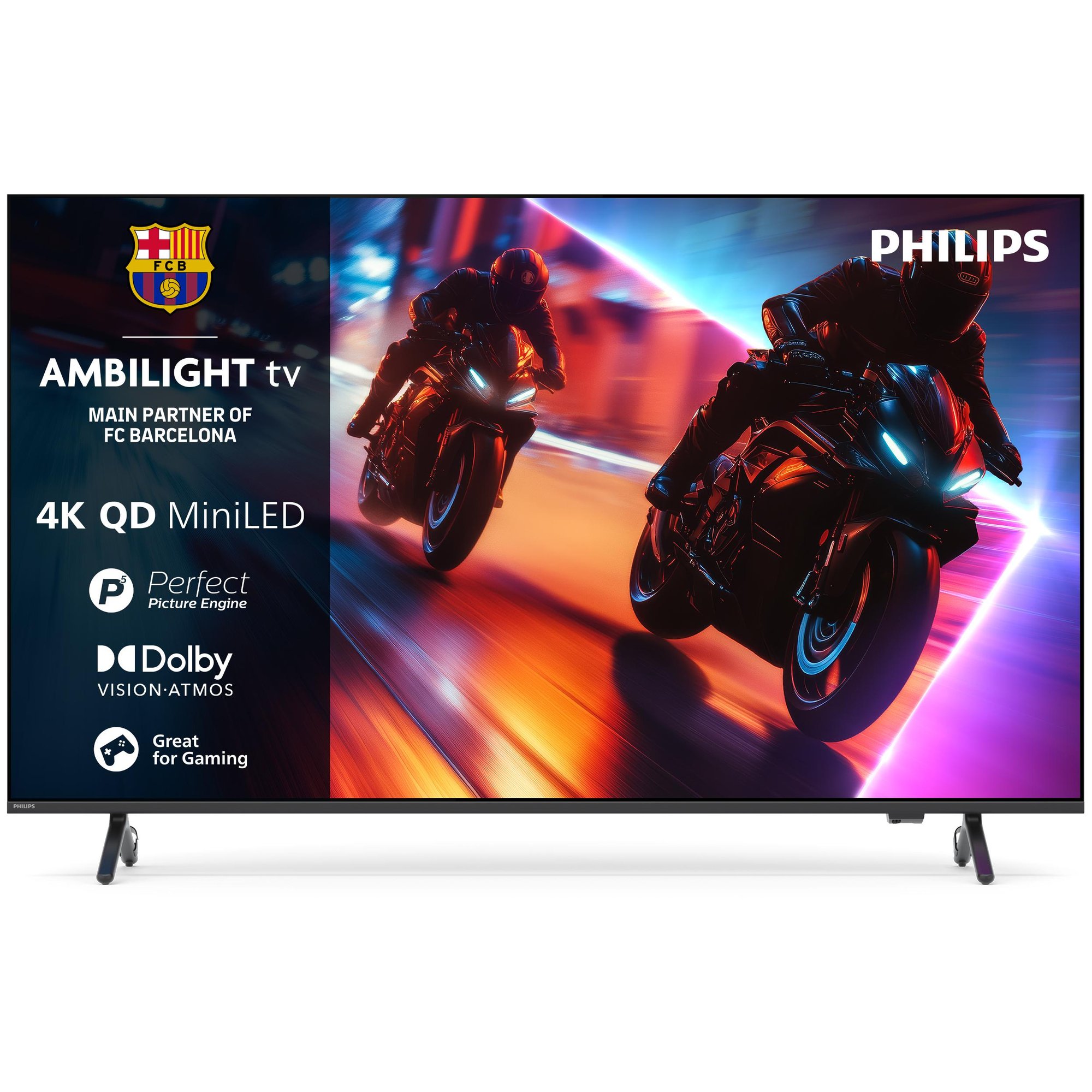 Philips 75-Inch 4K Ultra HD Smart TV, Black