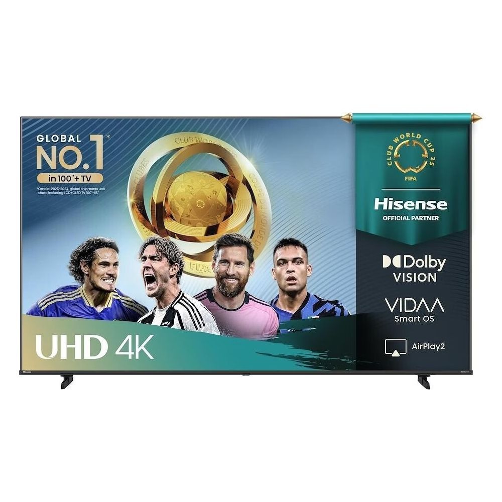 Hisense 85A69Q 85-Inch (216 cm) 4K UHD LED Smart TV with VIDAA U9