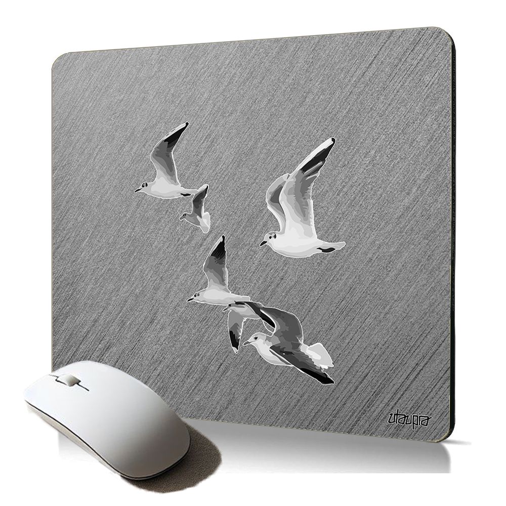 Utaupia Soft and Anti-Slip Mouse Pad with Ocean Bird Design