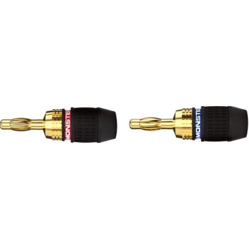 Monster Cable QuickLock Banana Plug Audio Cable - 2x2