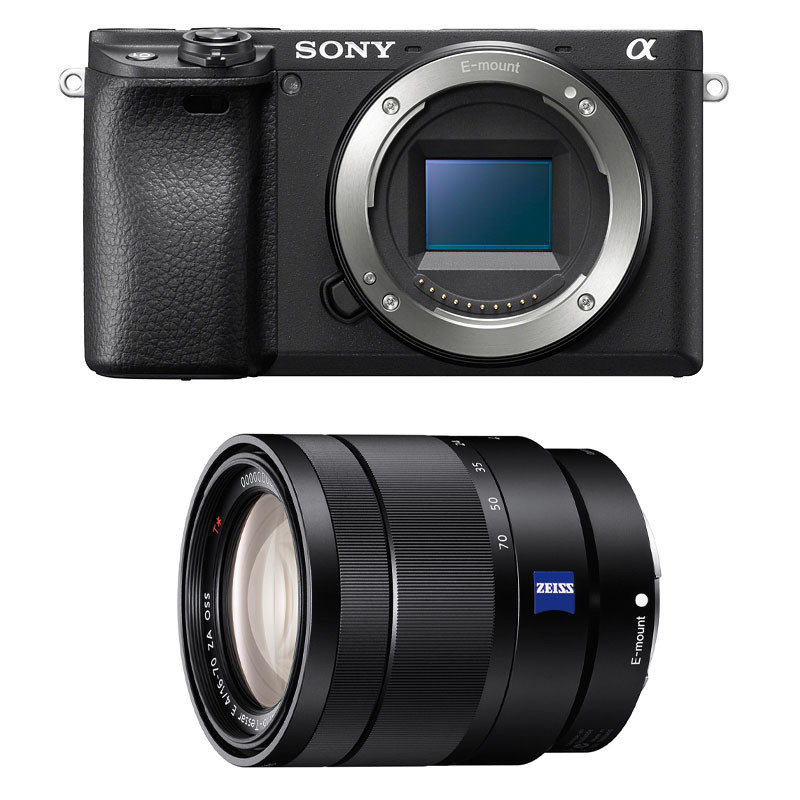 Sony Alfa 6400 Negro + Objetivo 16-70mm f/4 OSS con Garantía de 3 Años