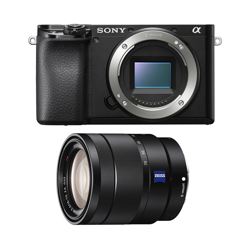 Sony Alpha 6100 Black + 16-70mm Lens, 3-Year Warranty