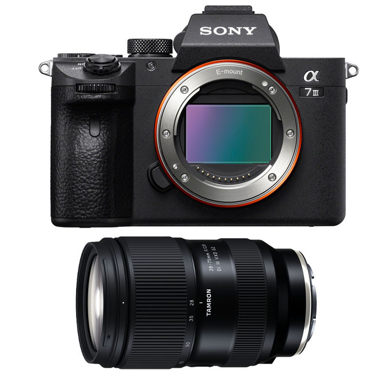 Sony Alpha 7 III + Tamron 28-75mm G2 f/2.8 Di III VXD Sony FE 3-Year Warranty
