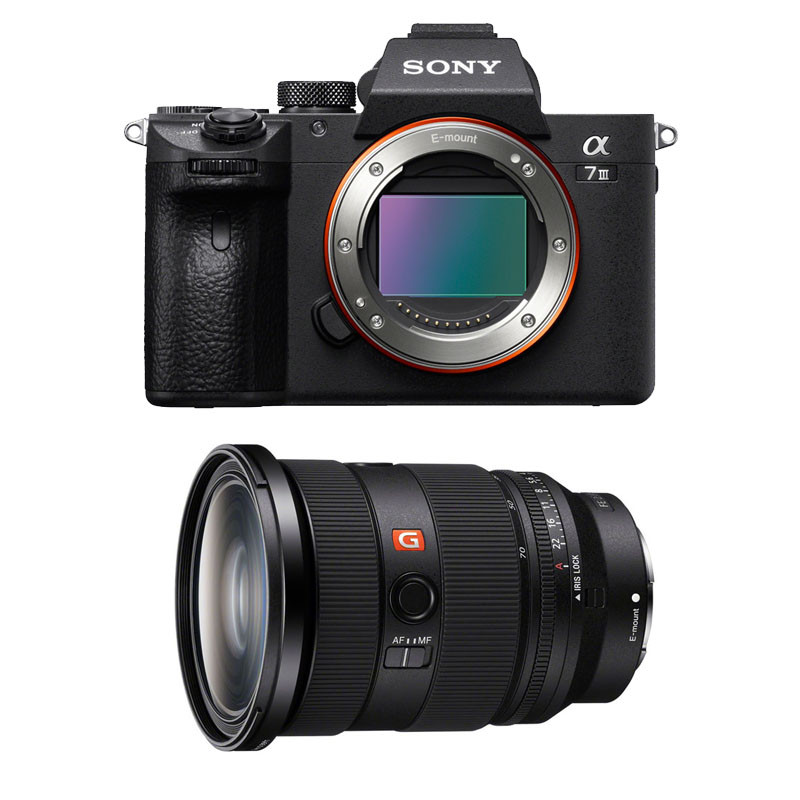 Sony Alpha 7 III + FE 24-70 f/2.8 GM II 3-Year Warranty