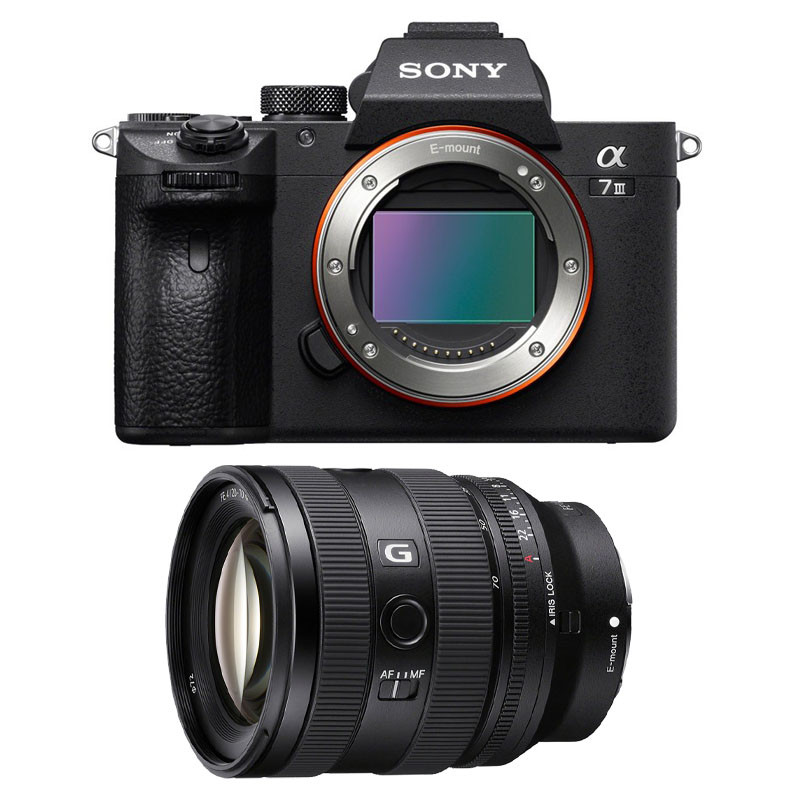 Sony Alpha 7 III + Objetivo FE 20-70 f/4, Garantía de 3 años