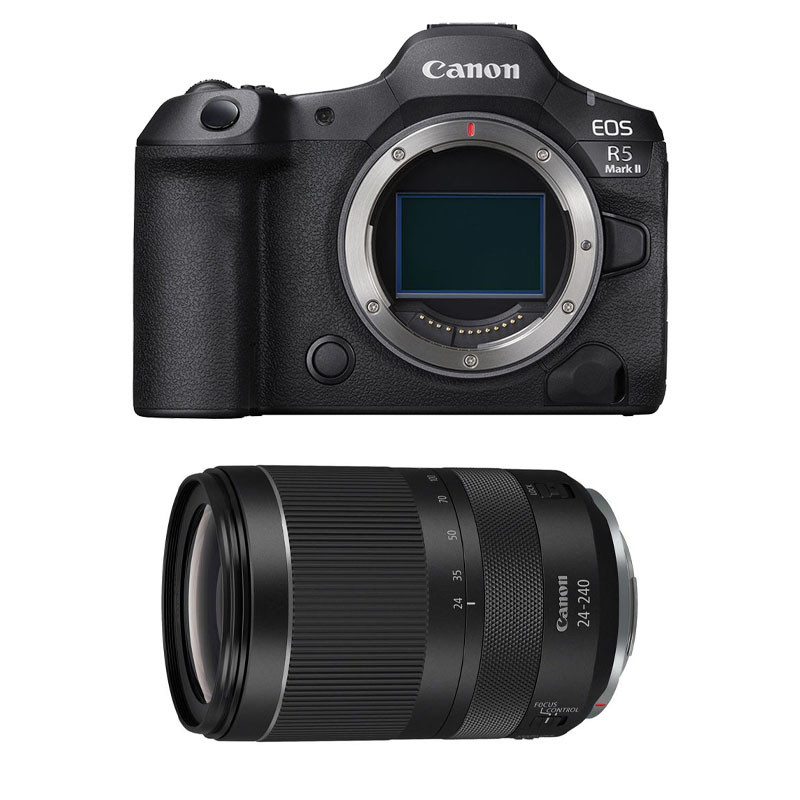 Canon EOS R5 Mark II + RF 24-240mm f/4-6.3 IS USM 3-Year Warranty
