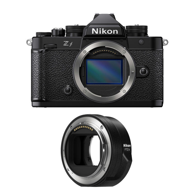 Cámara Nikon Zf Negra + Adaptador FTZ II