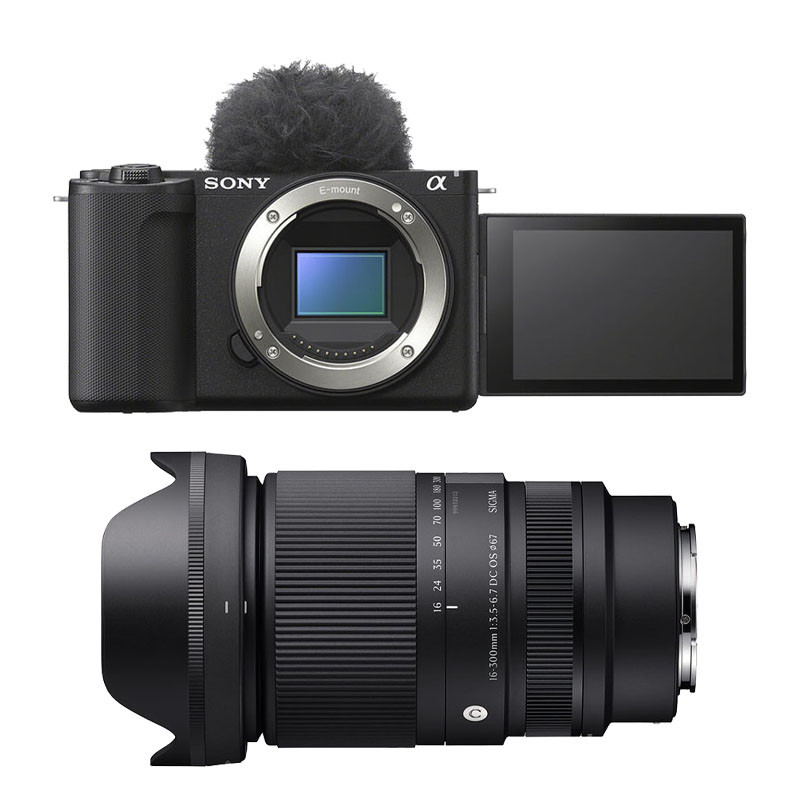 Sony Alpha ZV-E10 II + Sigma 16-300mm f/3.5-6.7 DC OS Contemporary 3-Year Warranty