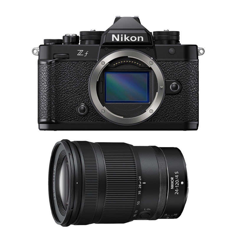 Nikon Zf Black + Z 24-120mm f/4 S Lens 3-Year Warranty