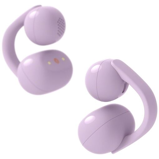Auriculares Sony LinkBuds Clip - Verdaderamente inalámbricos - Bluetooth 5.3 - Morado