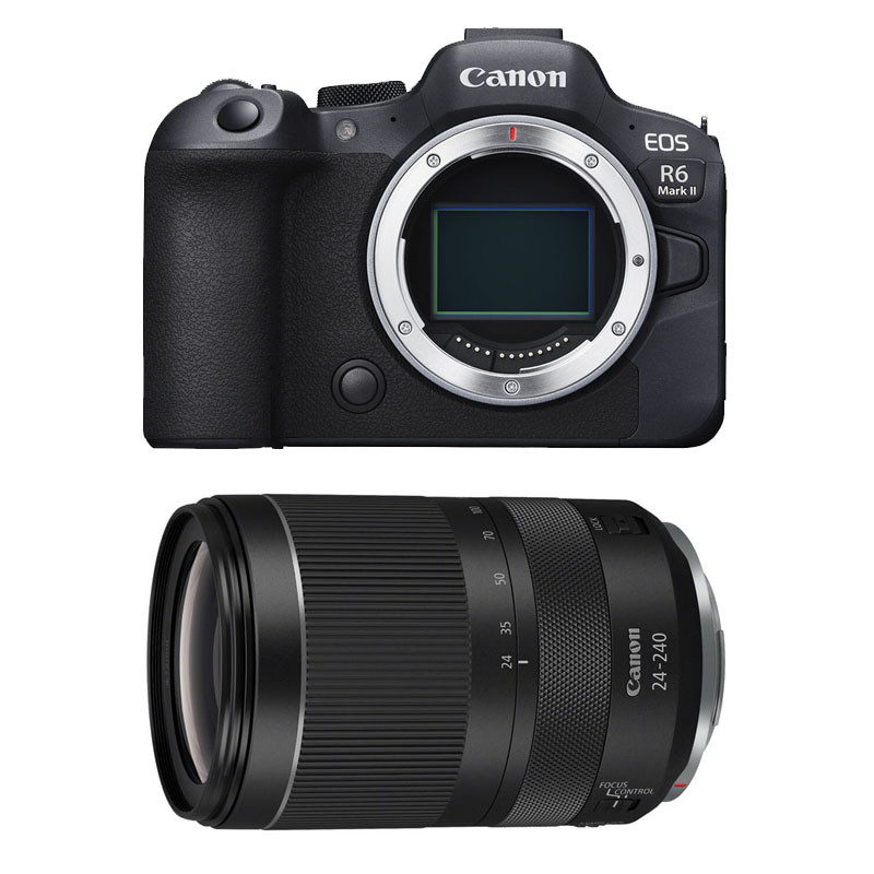 Canon EOS R6 Mark II + RF 24-240mm f/4-6.3 IS USM 3-Year Warranty