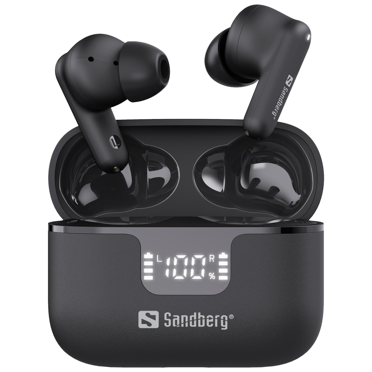 Sandberg True Wireless Stereo Earbuds (TWS) - Music/Daily Use Bluetooth Headphones