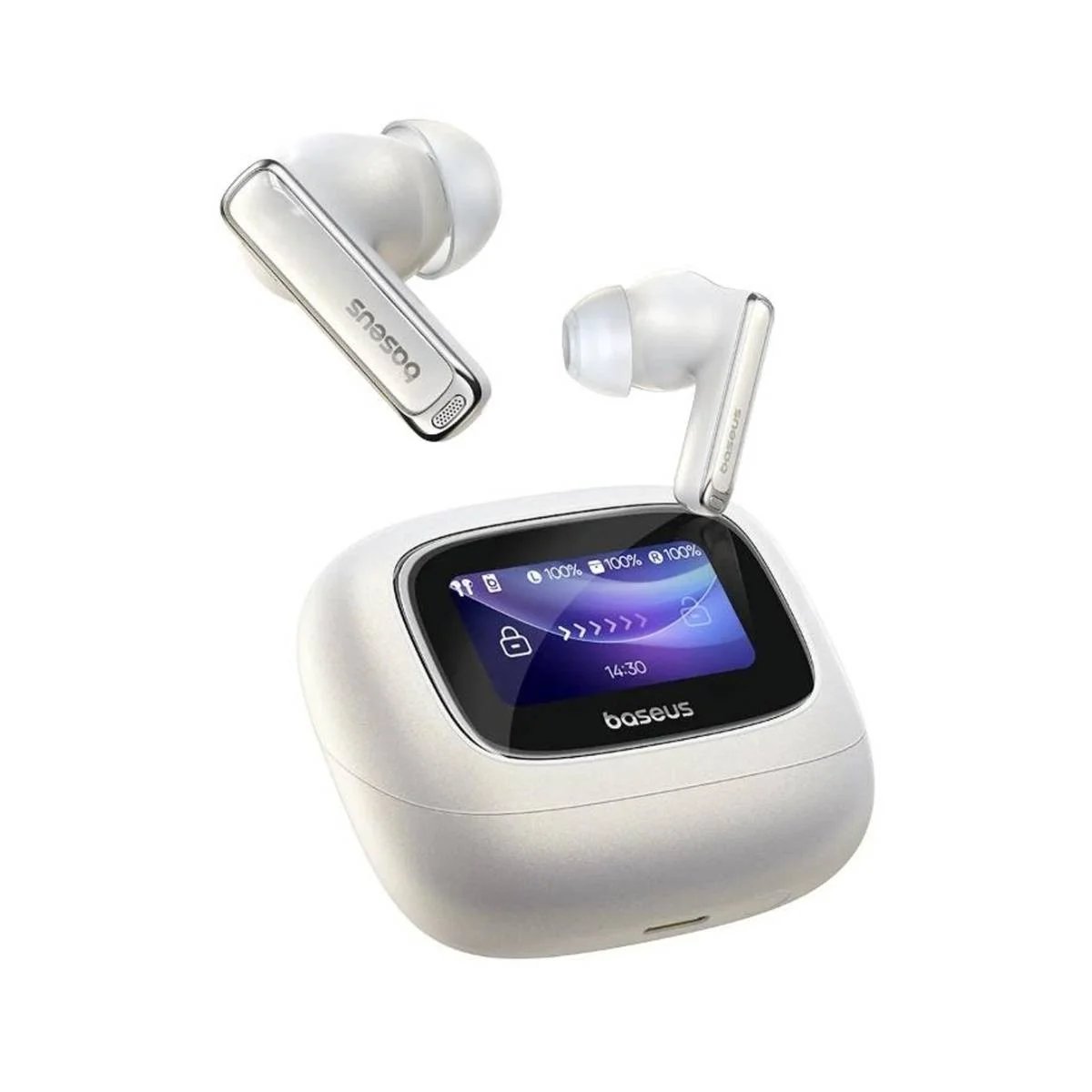 Ecouteurs Bluetooth Baseus Bowie M2s Ultra Blanc (Taille : Moyen, Couleur : Blanc)