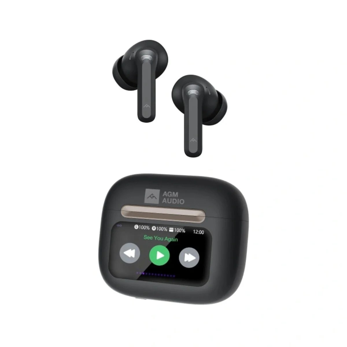 AGM Buds 9 USB-C Earbuds - Black