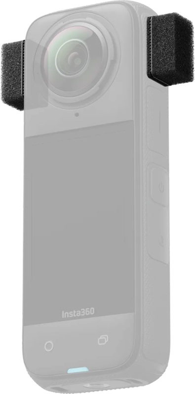 Insta360 Pare-brise pour microphone de caméra d'action - Noir (CINSBBMR)