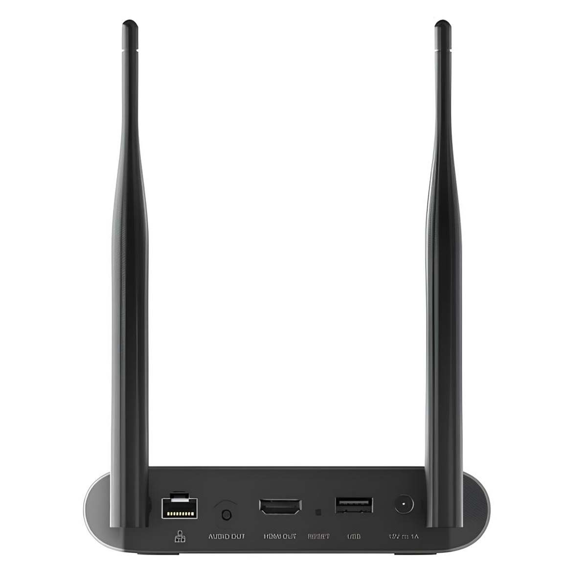 Wireless 4K Presentation System with Presenter Button, Black