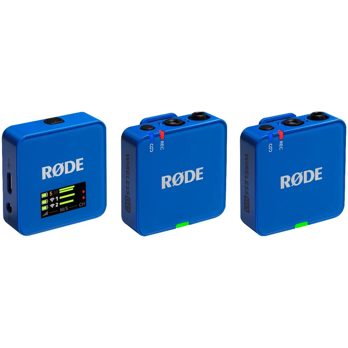 Sistema de micrófono inalámbrico Rode Wireless GO Gen 3 Cobalt