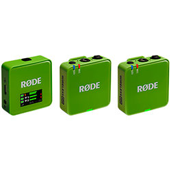 Rode Wireless GO Generación 3, Verde (Tamaño: Medio, Color: Verde)