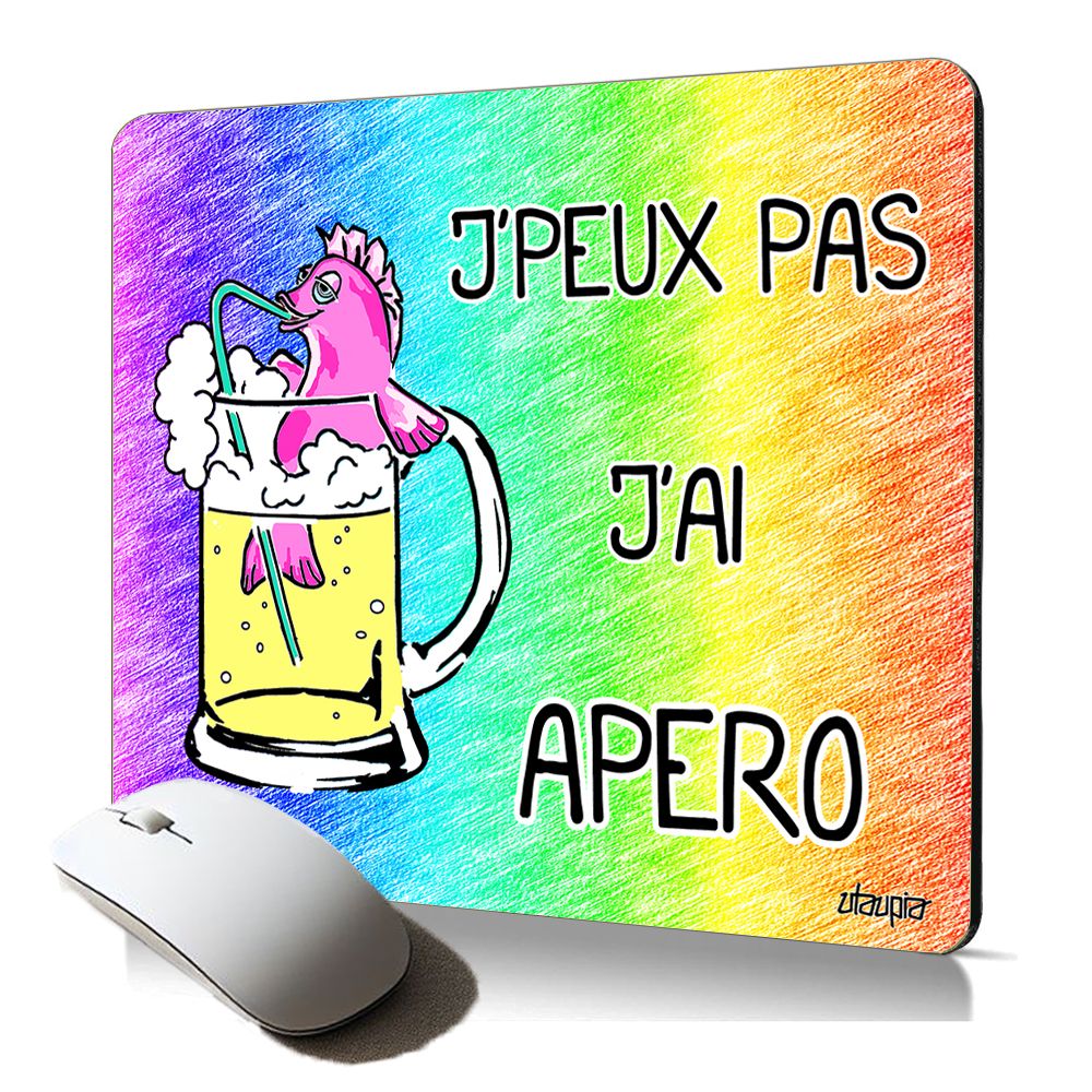 Utaupia Soft Mouse Pad with Humorous Design - Gaming Accessory for PC, Original Birthday Gift