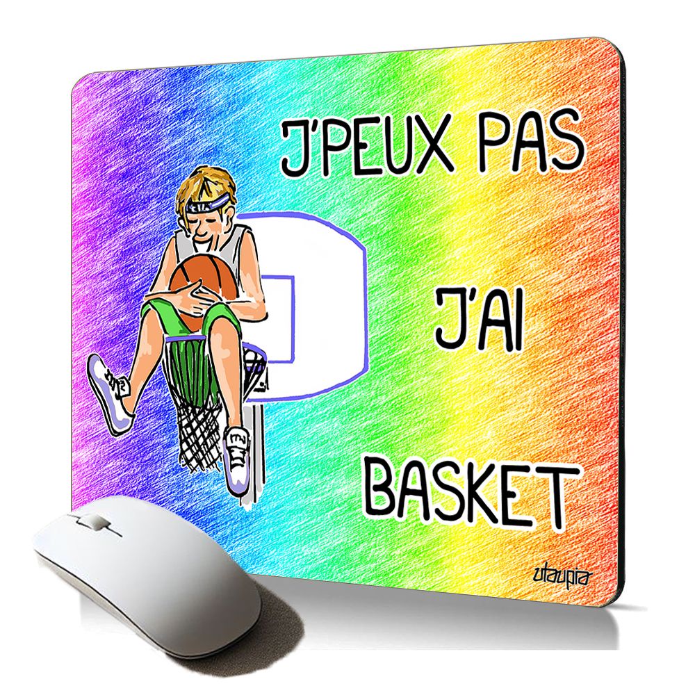 Utaupia Soft Mouse Pad - NBA Humor Print