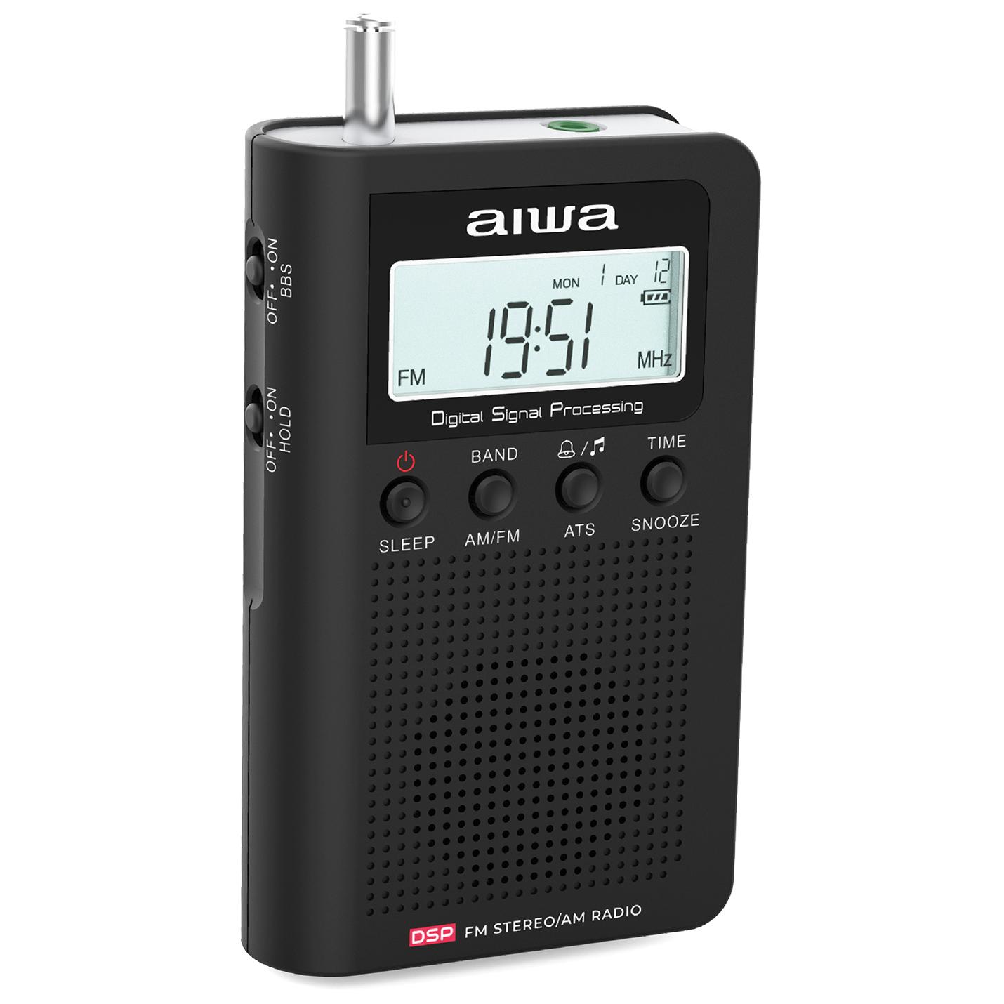 Aiwa Portable Radio RSD-45BK Black