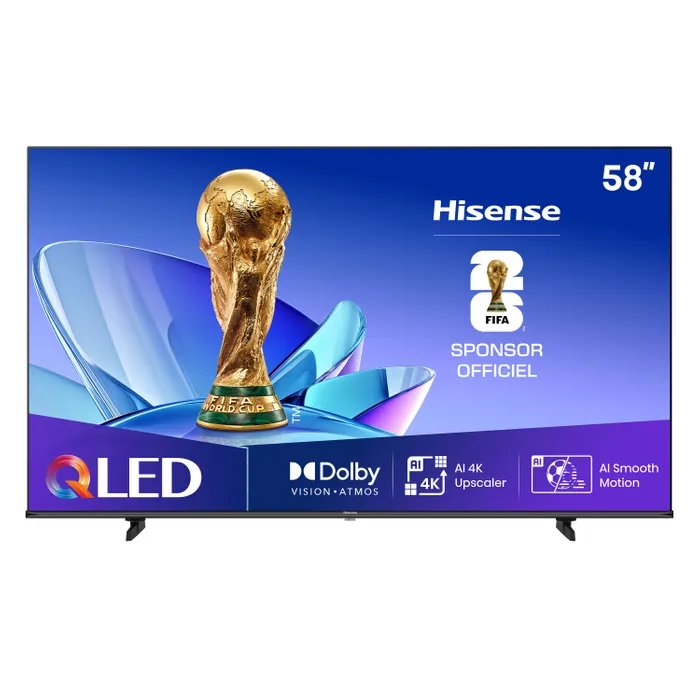 Hisense 4K QLED TV 58" (146 cm) 58E77Q