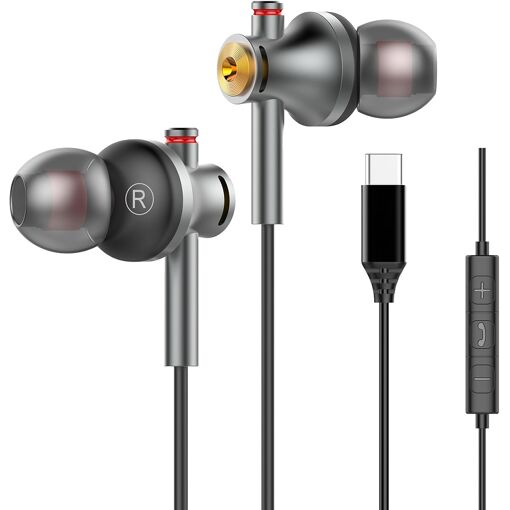 Écouteurs KALANKA Type C Filaires pour Samsung et Appareils Apple