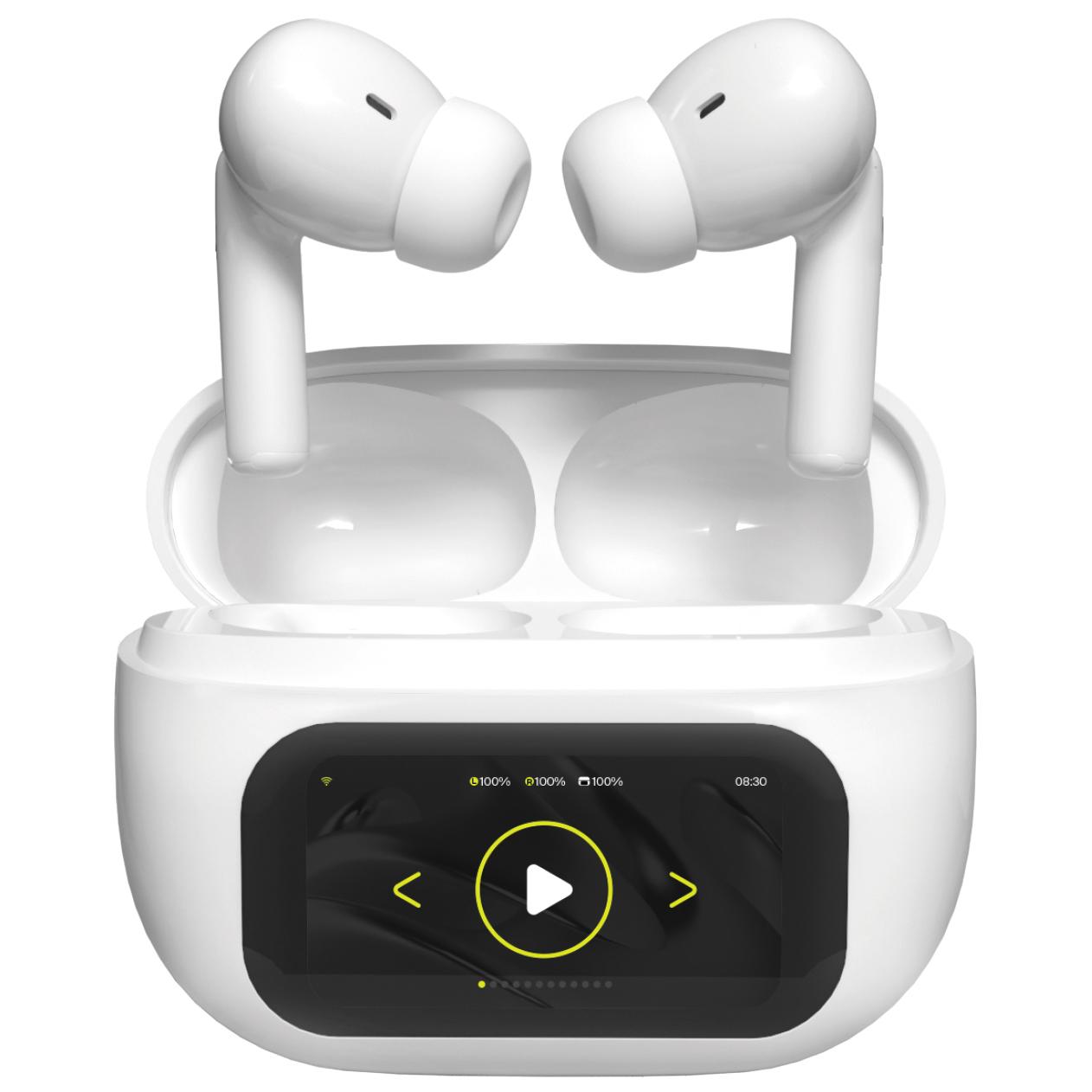 Puro Wireless Bluetooth Headphones with USB-C, 50g, White