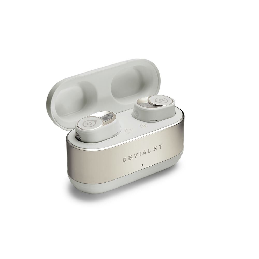Devialet Gemini II Wireless Bluetooth Headphones with Active Noise Cancellation - Light Pearl
