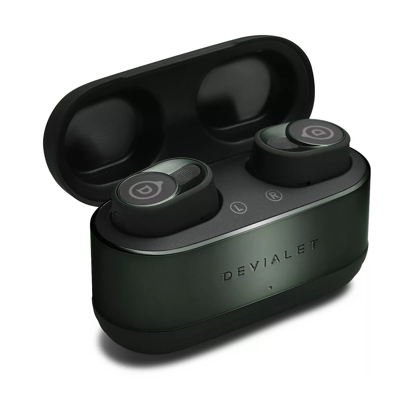 DEVIALET Wireless Bluetooth Headphones Gemini II with Noise Cancellation, Deep Forest