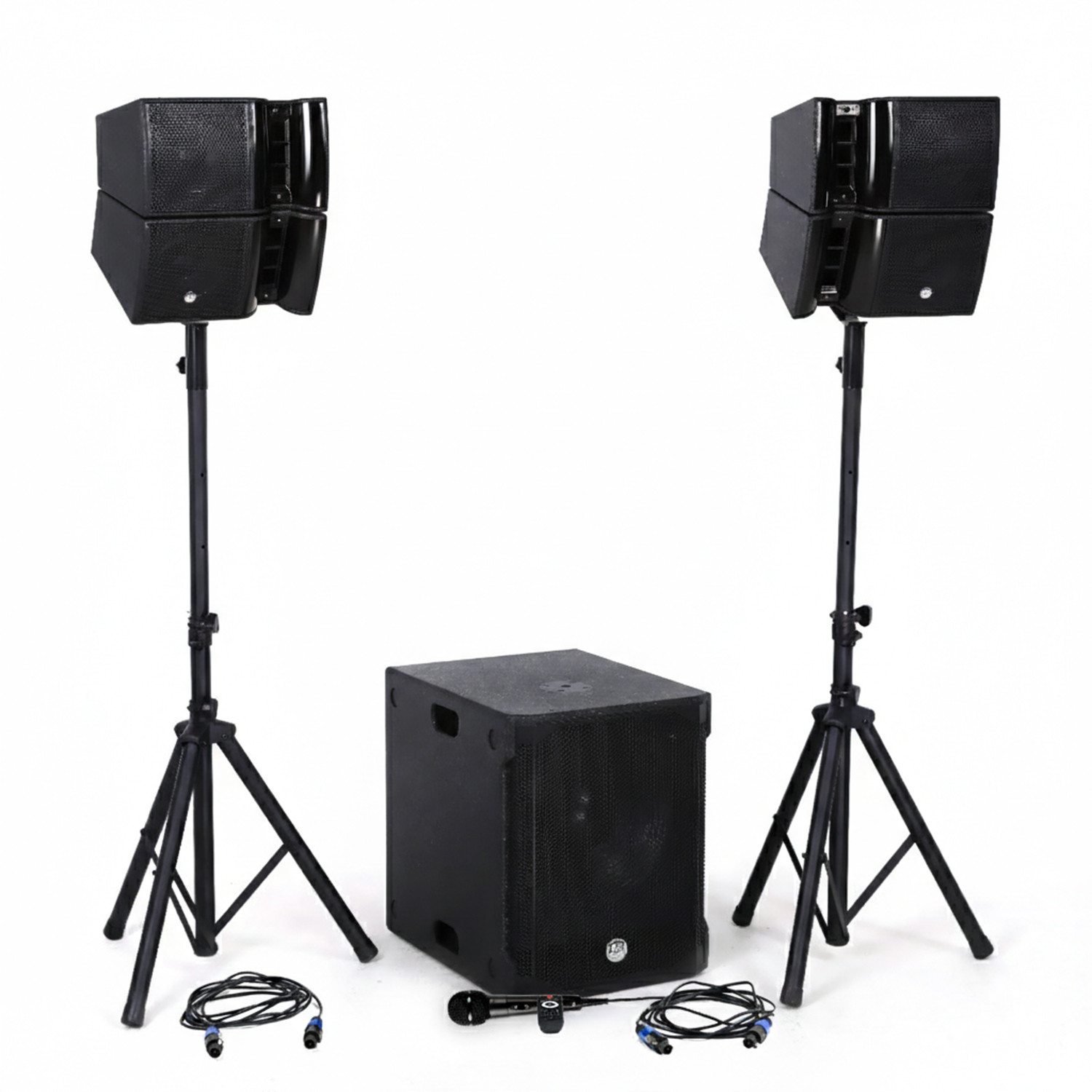 Kit de sonorisation DJ complet BM SONIC BMS15-HORN 1200W