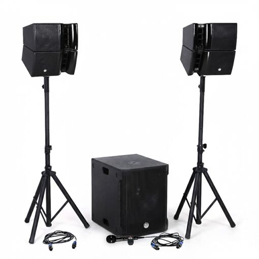 Kit de Sonorización DJ Completo BM SONIC BMS15-HORN 1200W