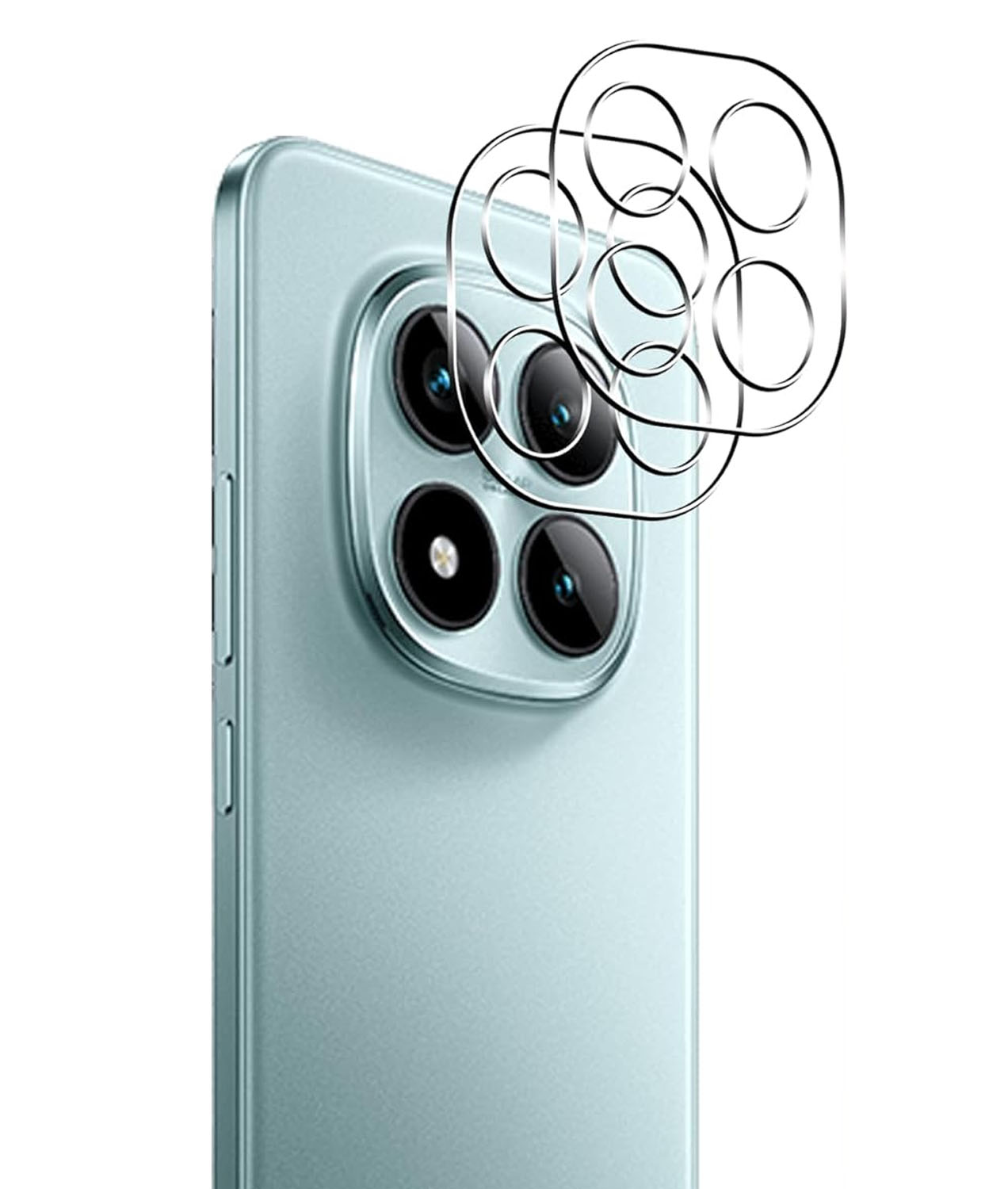Protector de lente de vidrio templado Xeptio para Xiaomi Redmi Note 15 Pro Plus 5G / Redmi Note 15 Pro+ 5G