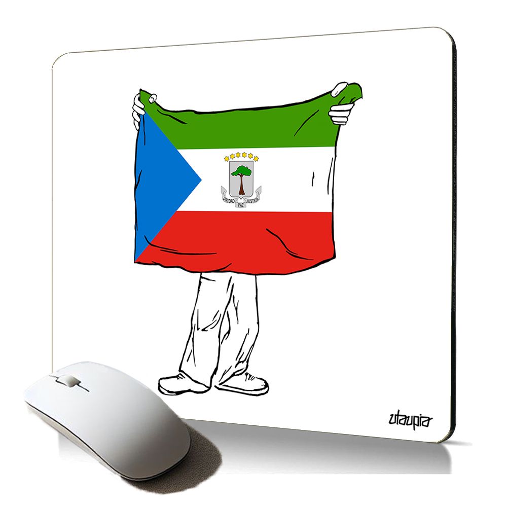 Utaupia Soft Guinea Pig Mouse Pad - World Cup Football Design