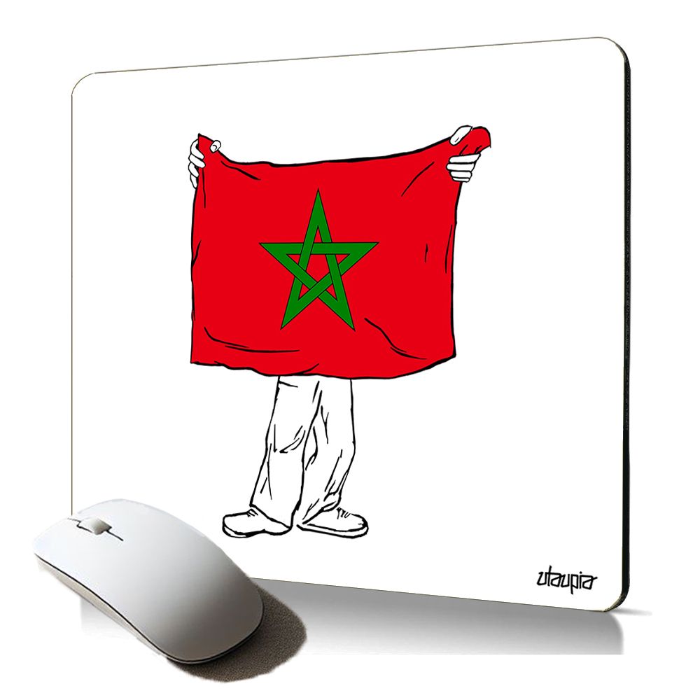 Utaupia Moroccan Flag Soft Mousepad