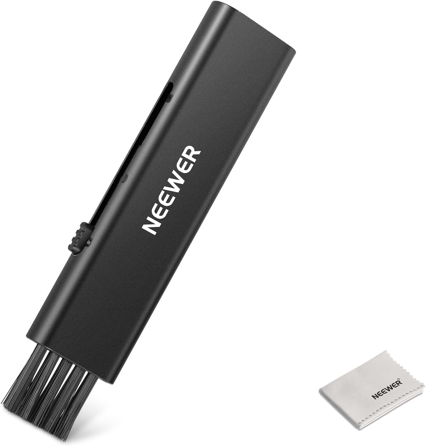 Kit de nettoyage d'objectif Neewer 2 en 1 (stylo brosse + chiffon de nettoyage)