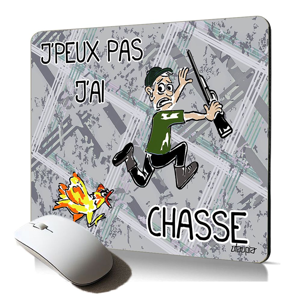 Utaupia Soft Mouse Pad - Hunter Comedy Humor